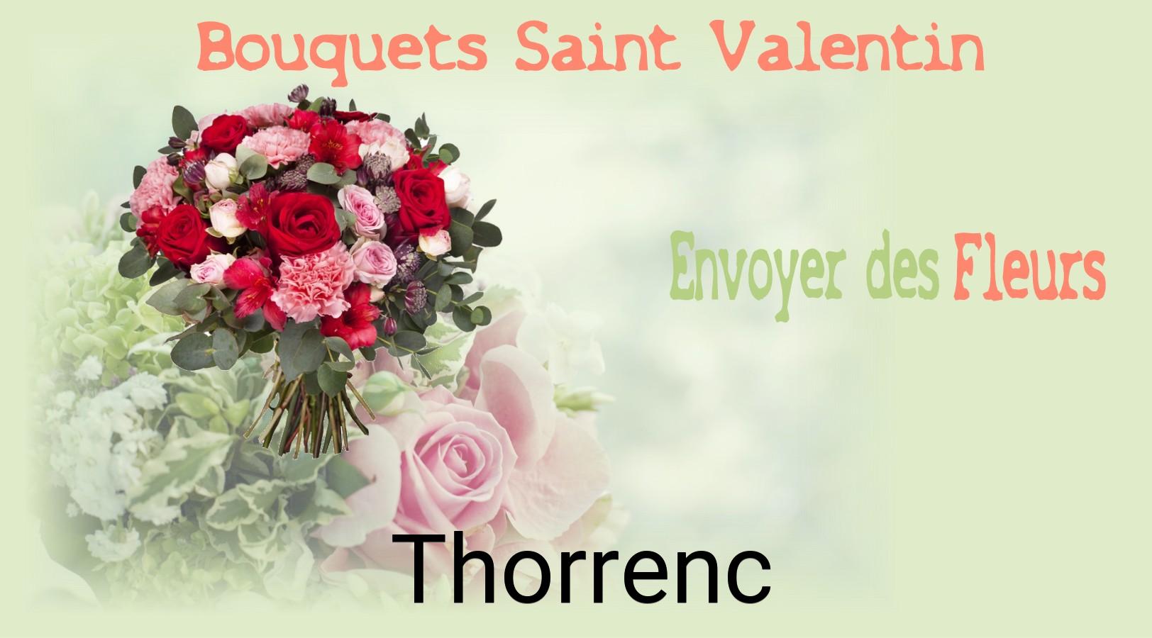 Roses de Saint-Valentin livrées à Thorrenc